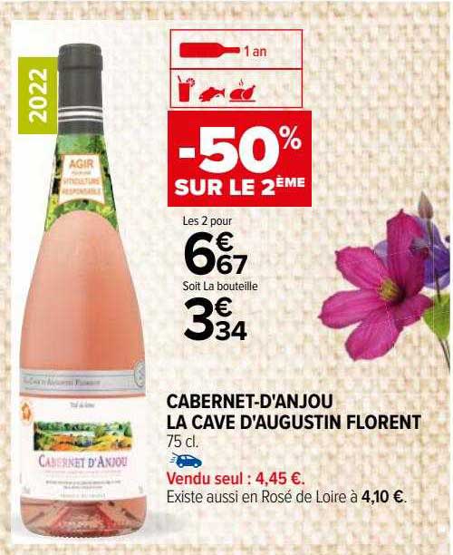 cabernet-d'anjou la cave d'augustin florent