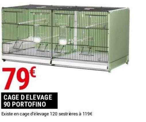 cage d'elevage 90 portofino