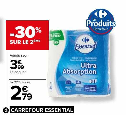 carrefour essential ultra absorption