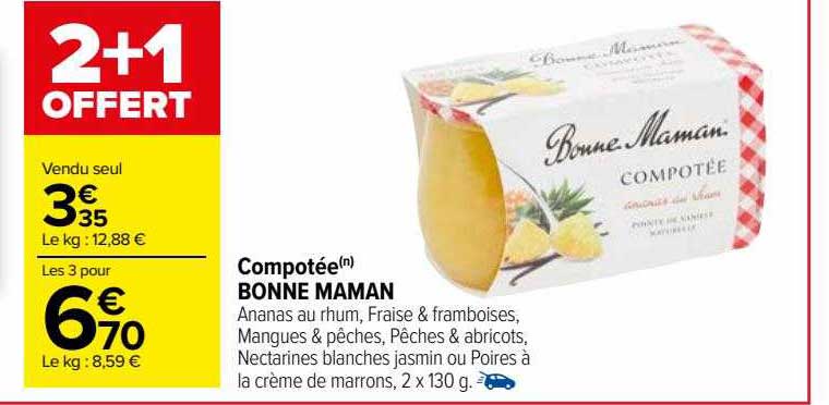 compotée bonne maman