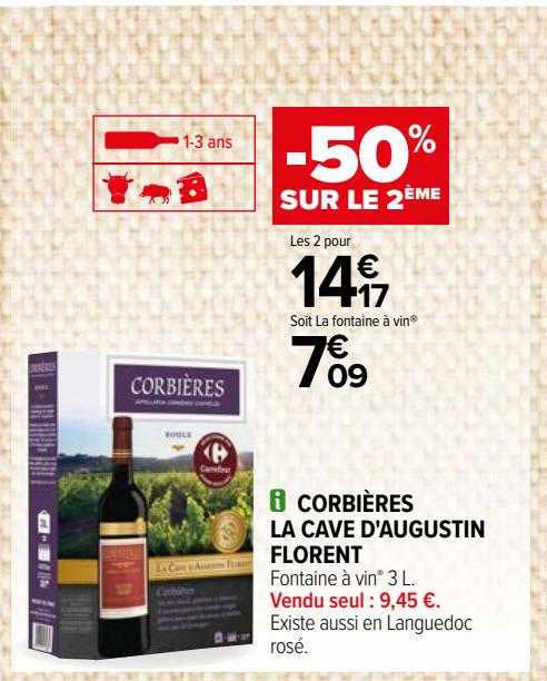 corbières la cave d'augustin florent