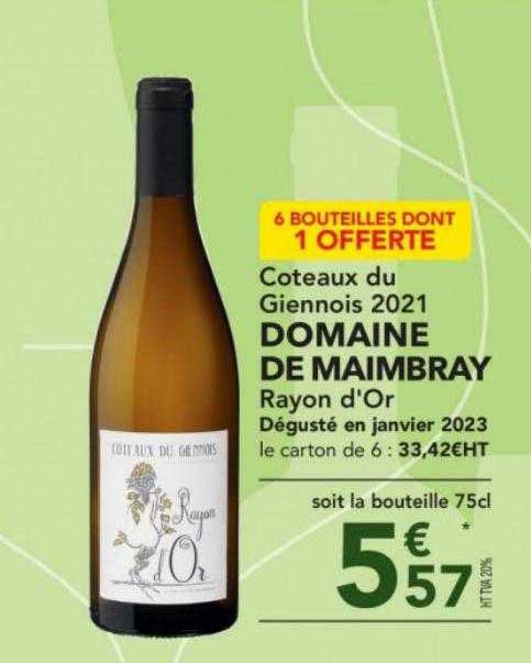 côteaux du giennois 2021 domaine de maimbray