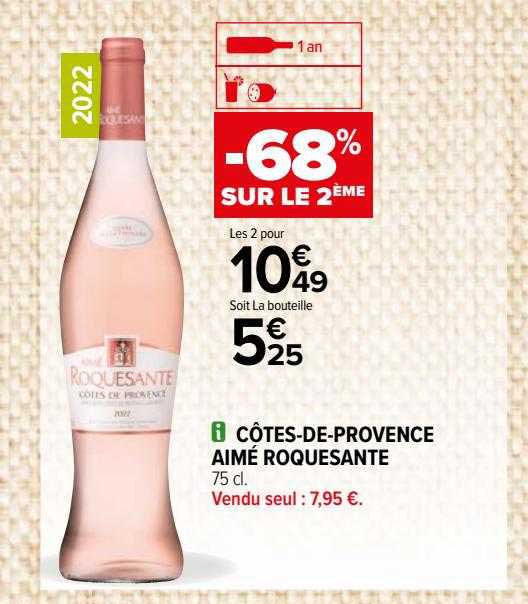 côtes-de-provence aimé roquesante