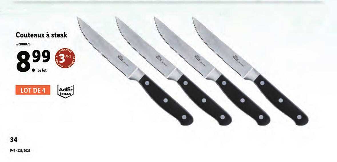 Couteaux à Steak