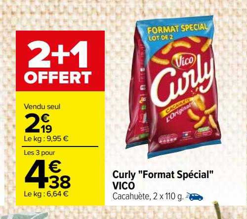 curly "format spécial" vico