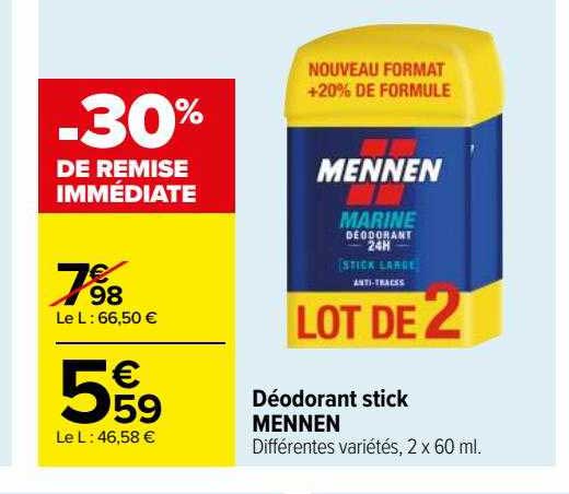 Déodorant Stick Mennen