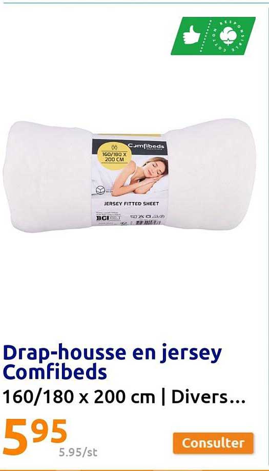 drap-housse en jersey comfibeds