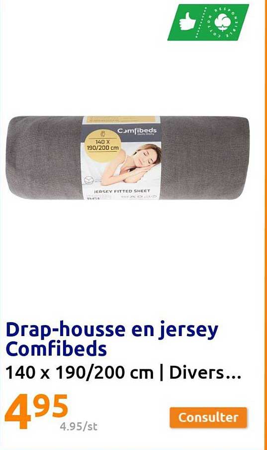 drap-housse en jersey comfibeds
