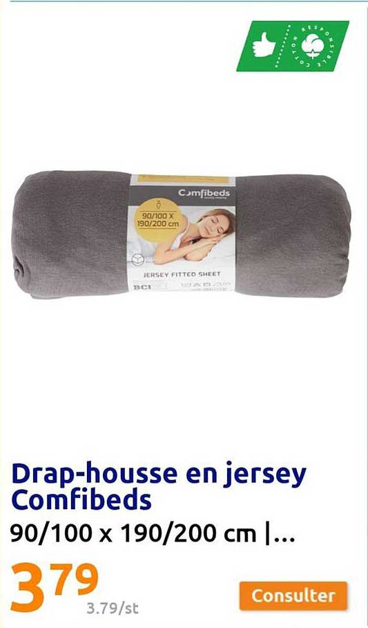 drap-housse en jersey comfibeds
