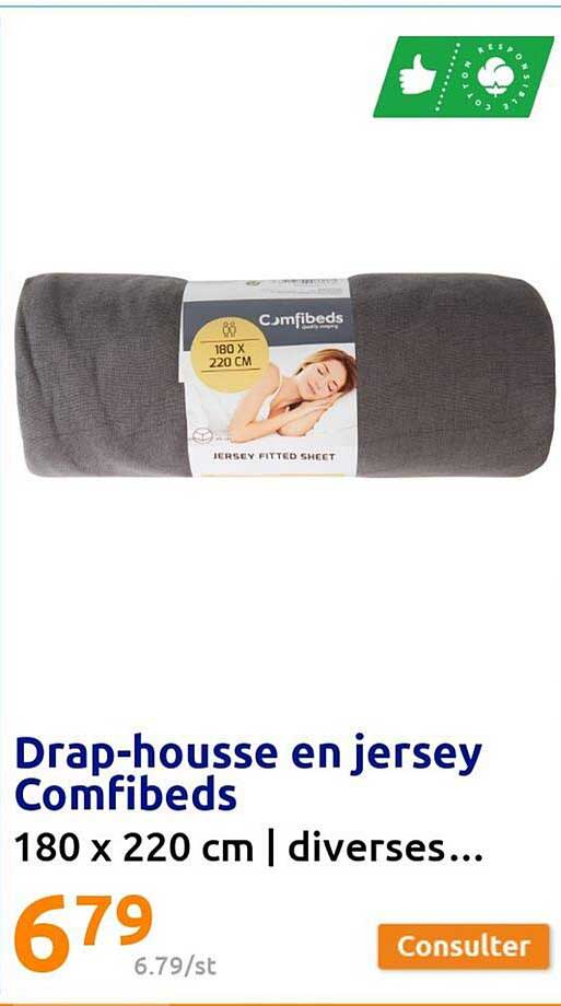drap-housse en jersey comfibeds