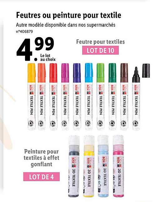 Feutres Ou Peinture Pour Textile