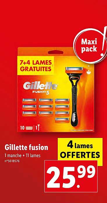 Gillette Fusion