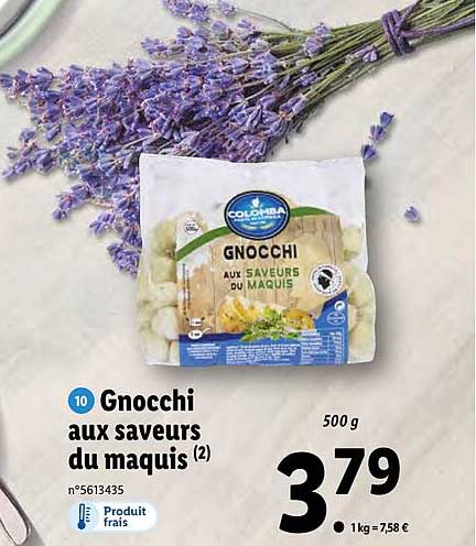 gnocchi aux saveurs du maquis