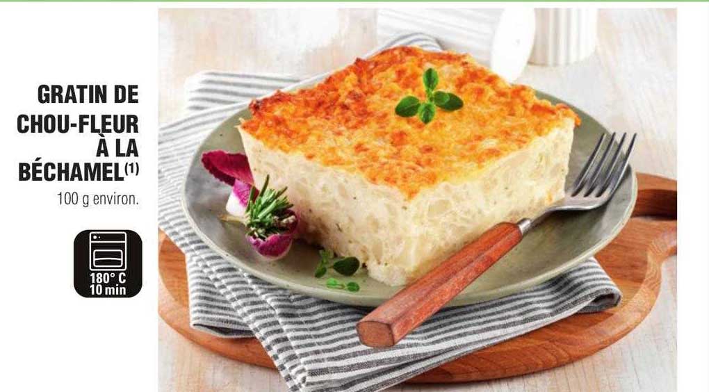 Gratin De Chou-fleur à La Béchamel