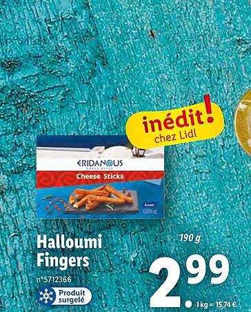 halloumi fingers