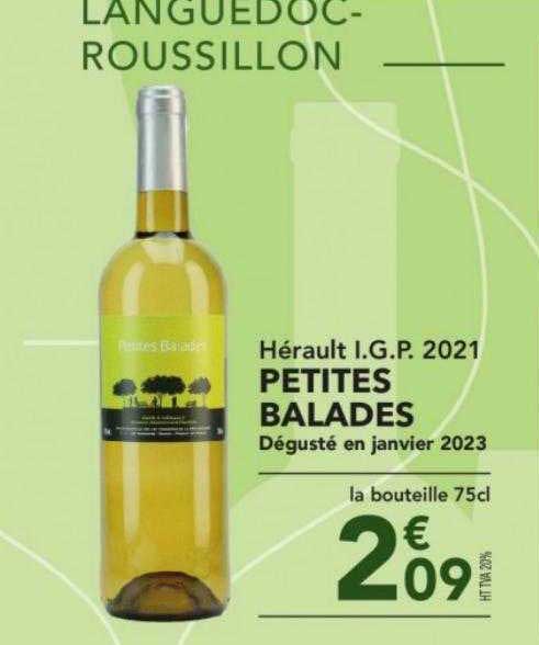 hérault i.g.p. 2021 petites balades