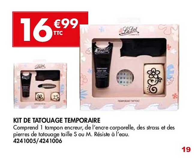Kit De Tatouage Temporaire