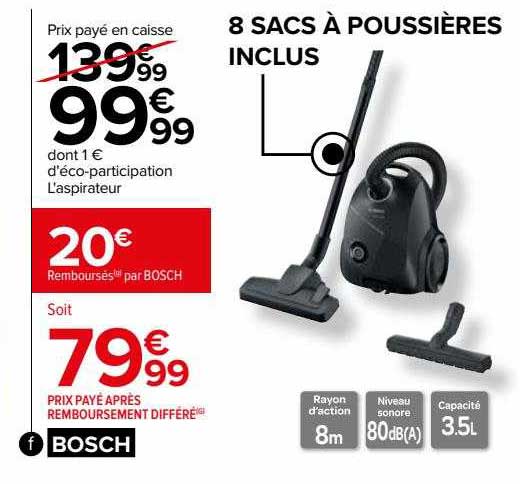 l'aspirateur bosch