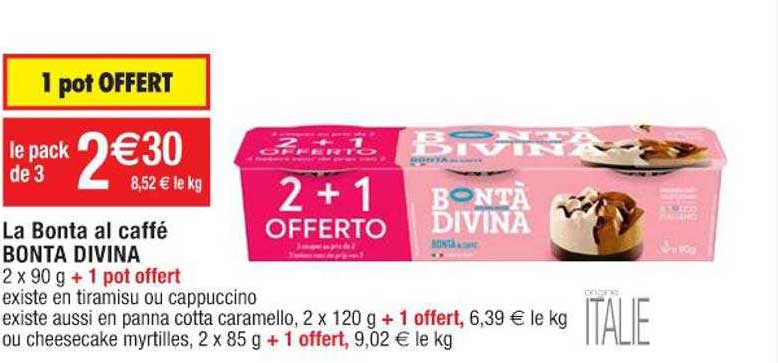 la bonta al caffé bonta divina