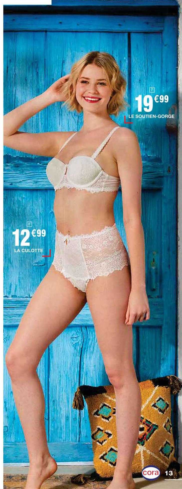 la culotte, le soutien-gorge