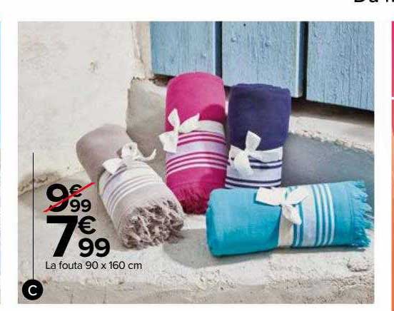 La Fouta 90 X 160 Cm