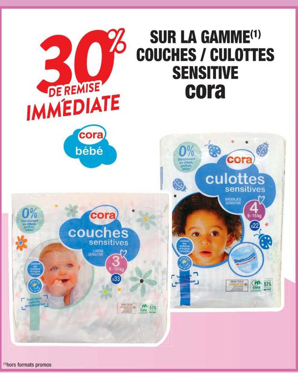 La Gamme Couches - Culottes Sensitive Cora