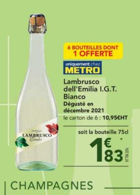 lambrusco dell'emilia i.g.t. bianco