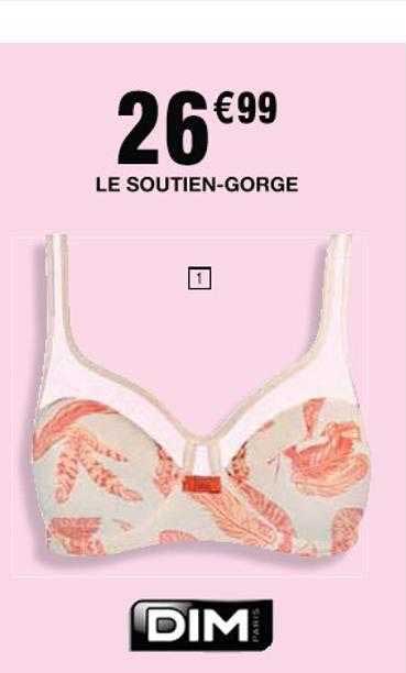 le soutien-gorge dim paris