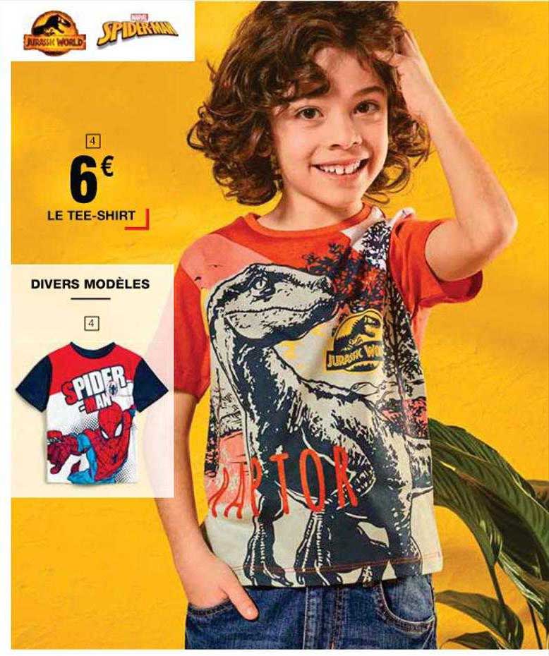 le tee-shirt jurassic world