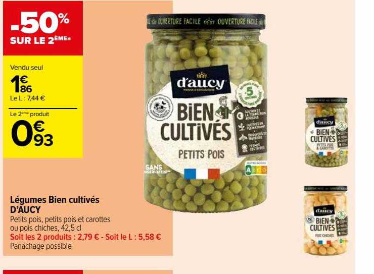légumes bien cultivés d'aucy