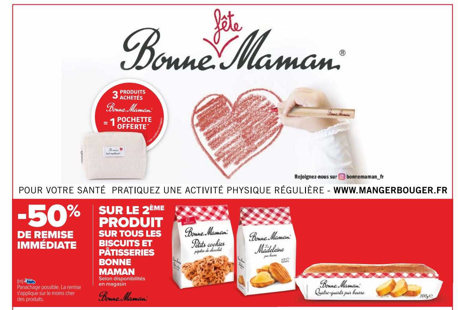 les biscuits et pâtisseries bonne maman