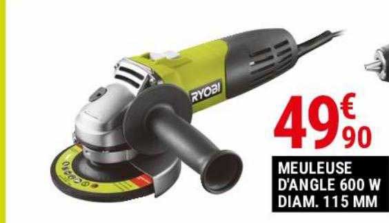 meuleuse d'angle 600w diam. 115 mm