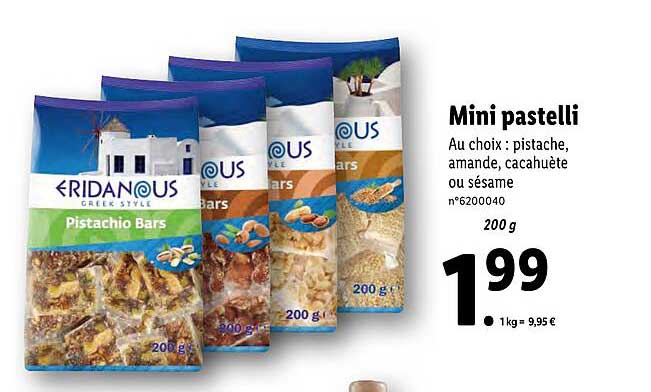 Mini Pastelli Eridanous