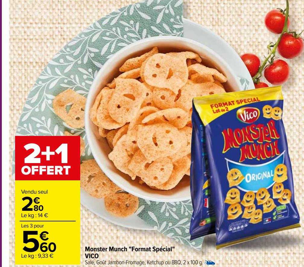 monster munch "format spécial" vico