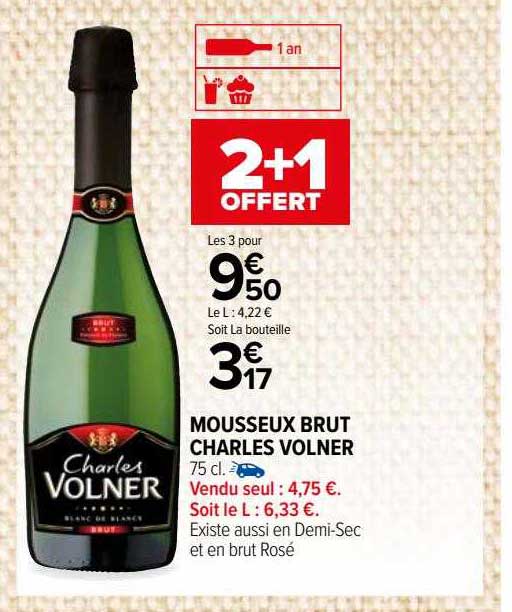 mousseux brut charles volner