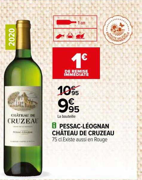 pessac-léognan château de cruzeau