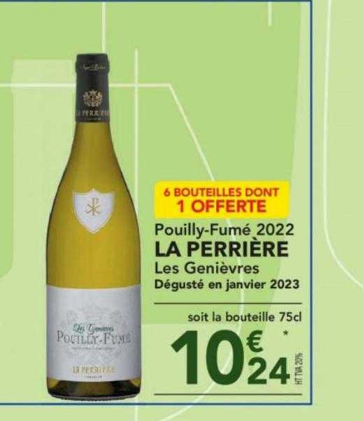 pouilly-fumé 2022 la perrière