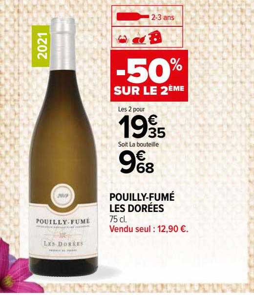 pouilly-fumé les dorées