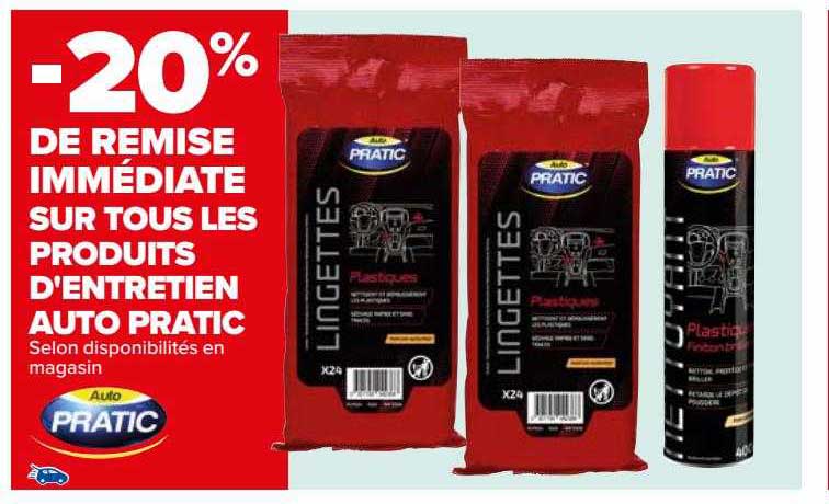 produits d'entretien auto pratic