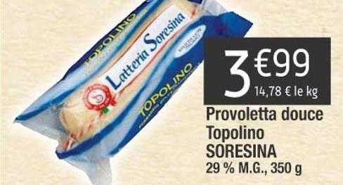 provoletta douce topolino soresina 29% m.g.
