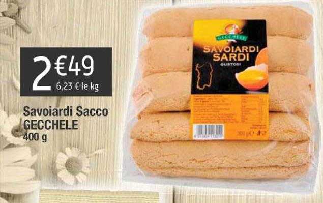 Savoiardi Sacco Gecchele