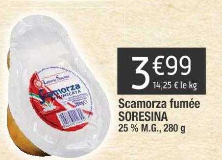 Scamorza Fumée Soresina