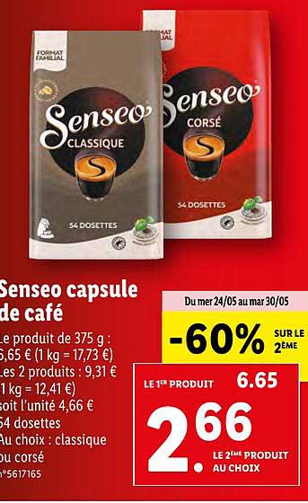 Senseo Capsule De Café