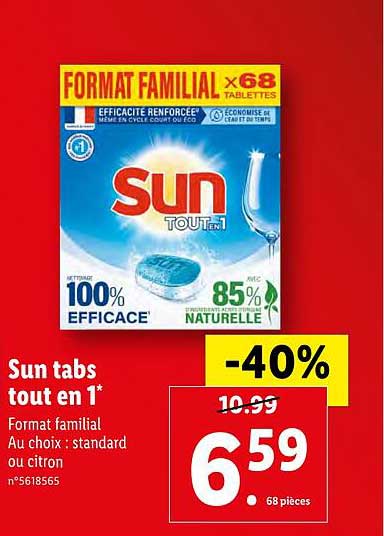 sun tabs tout en 1