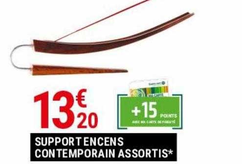 support encens contemporain assortis