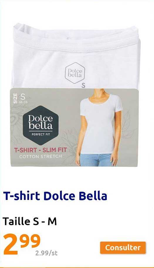 t-shirt dolce bella