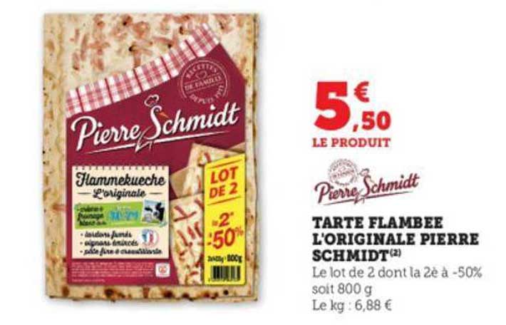 tarte flambée l'originale pierre schmidt