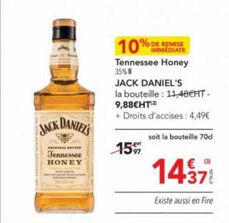 tennessee honey jack daniel's
