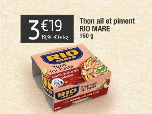 thon ail et piment rio mare