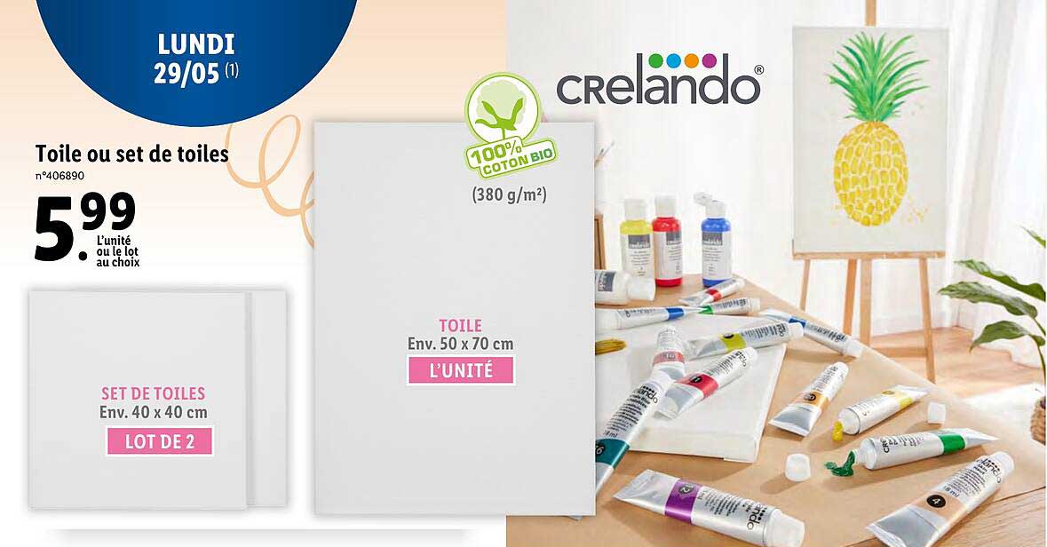 Toile Ou Set De Toiles Crelando